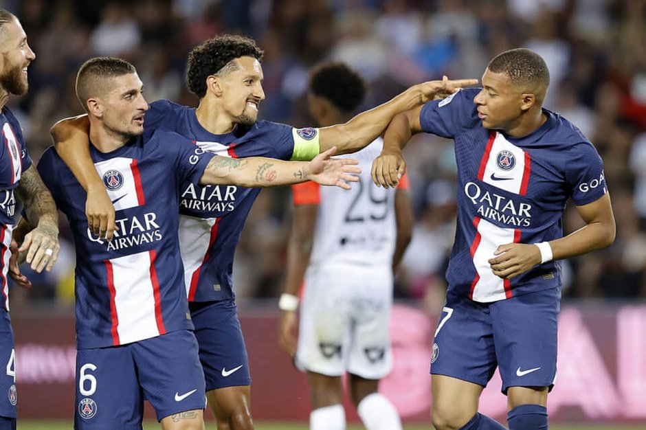 Marco Veratti i Kylian Mbappe