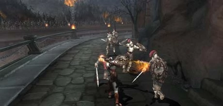 Screen z gry "God War 2"