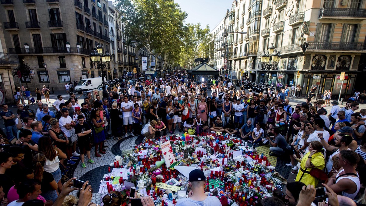 Situation a day after a van attack in Barcelona