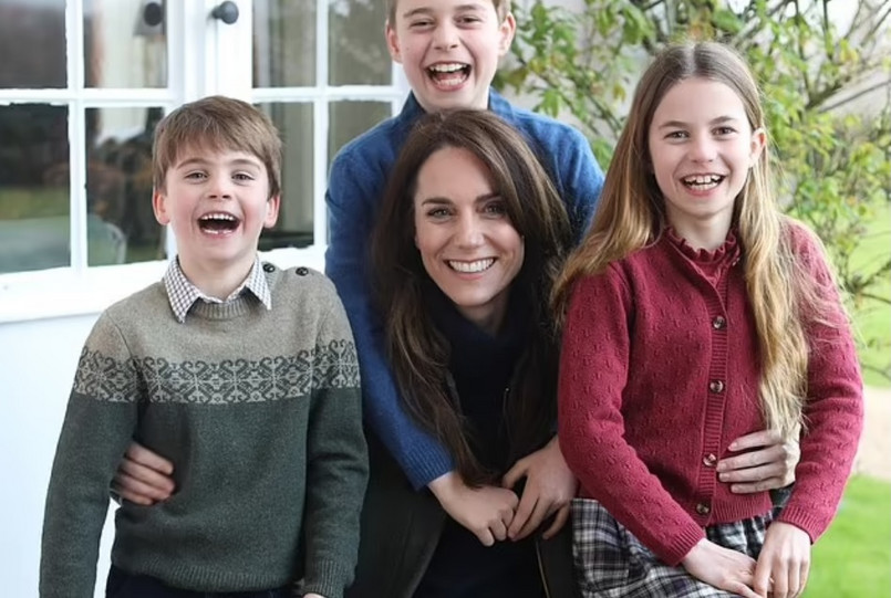 To zdjęcie księżnej Kate z dziećmi wywołało medialną burzę i nową falę pogłosek