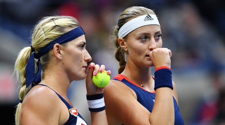 Babos Tímea és Kristina Mladenovic /Fotó: Northfoto