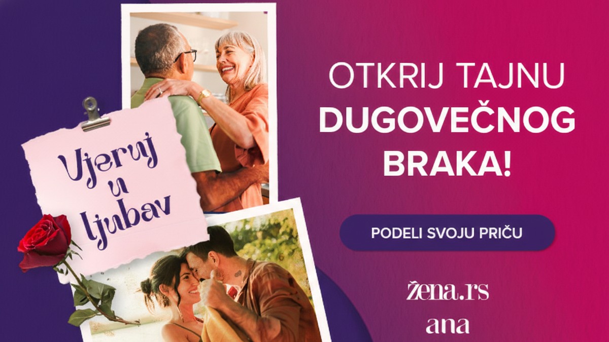 Podelite sa nama svoje najlepše ljubavne priče i tajnu dugovečnog braka