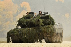 Premier Ukrainy zaapelował do Niemiec o dostarczenie nowoczesnych czołgów Leopard 2