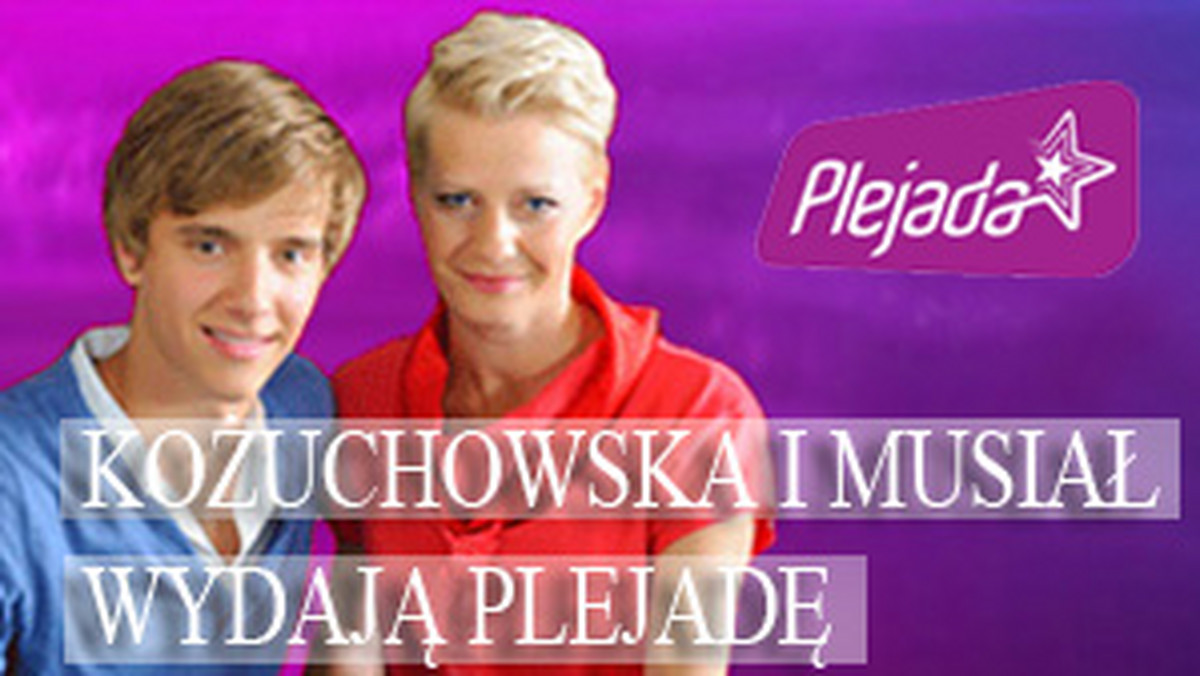 7 września stery Plejady na jeden dzień przejmują Małgorzata Kożuchowska i Maciej Musiał.
