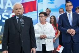 Jarosław Kaczyński, Beata Szydło, Mateusz Morawiecki