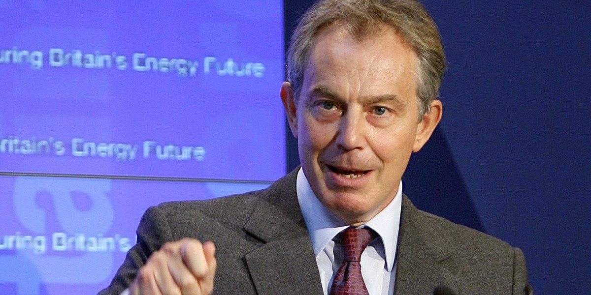 Tony Blair.