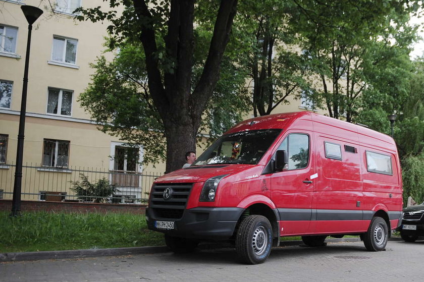 Niemiecki kamper, wktórym doszło do morderstwa