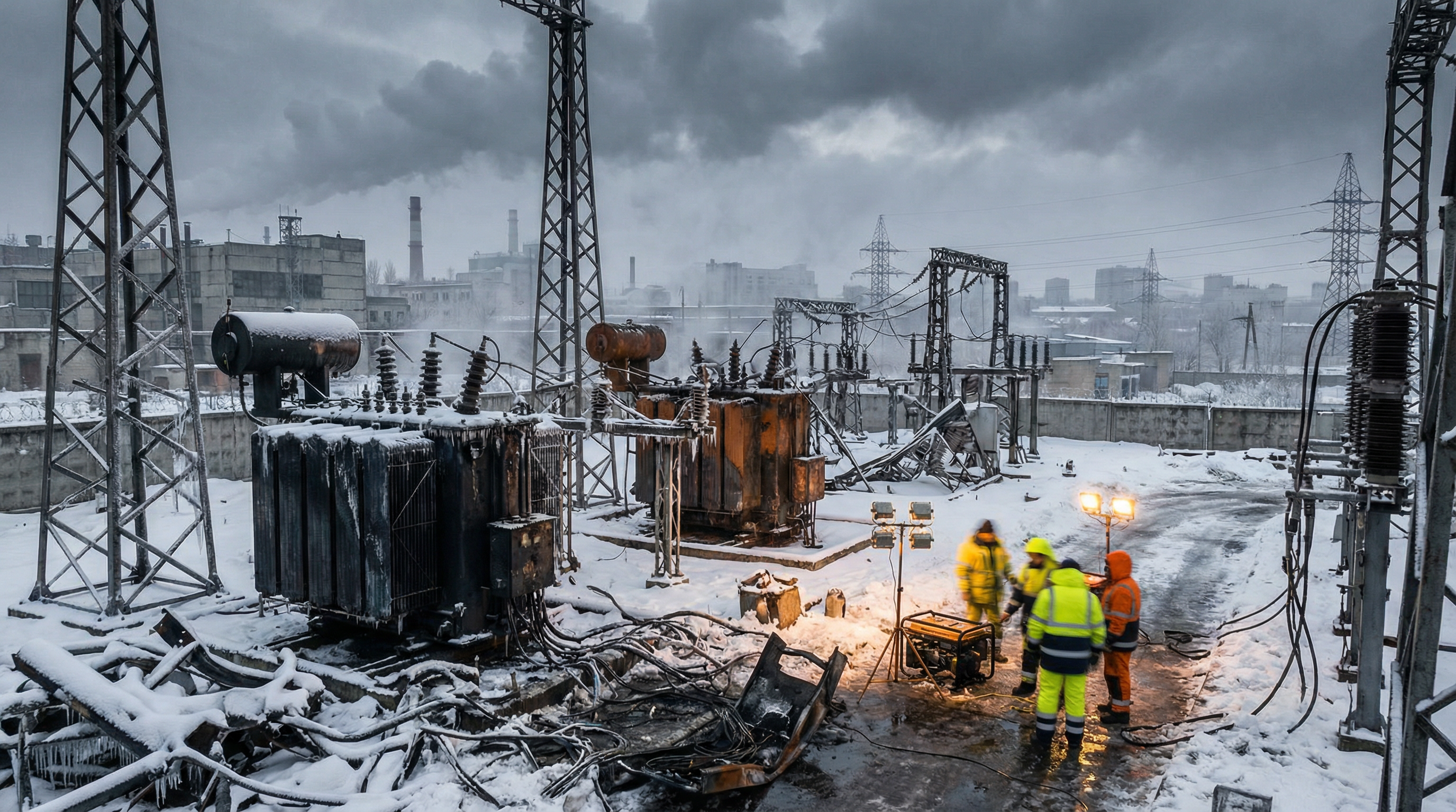 97 droni russi: oltre 1 mln di famiglie al gelo, Mosca minaccia l'Europa