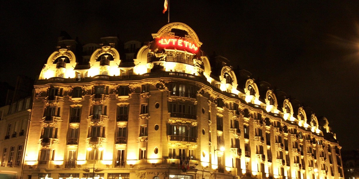 hotel lutetia paryż