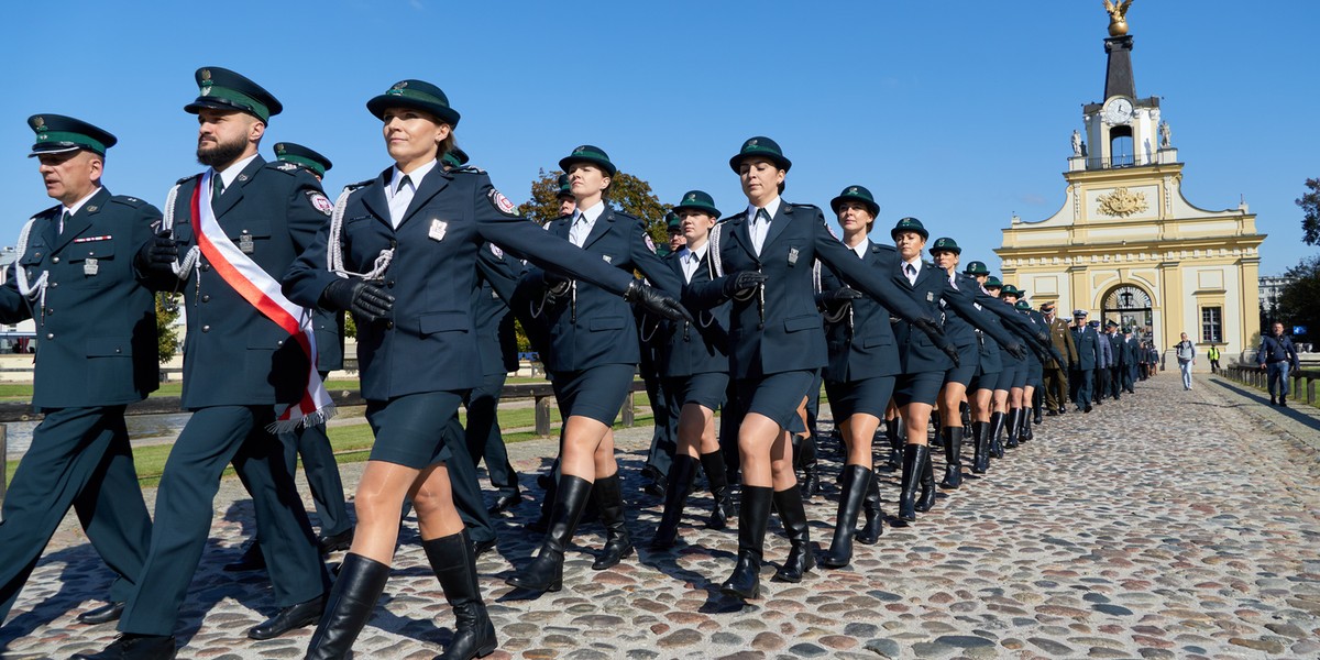 Funkcjonariusze Służby Celno-Skarbowej w Białymstoku