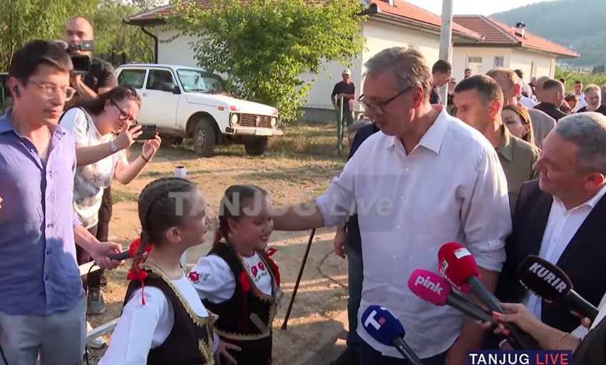 Vučić u Medveđi