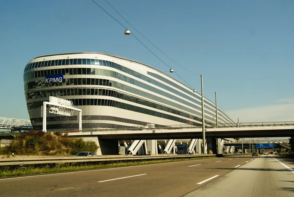 Aerodrom u Frankfurtu - ilustracija