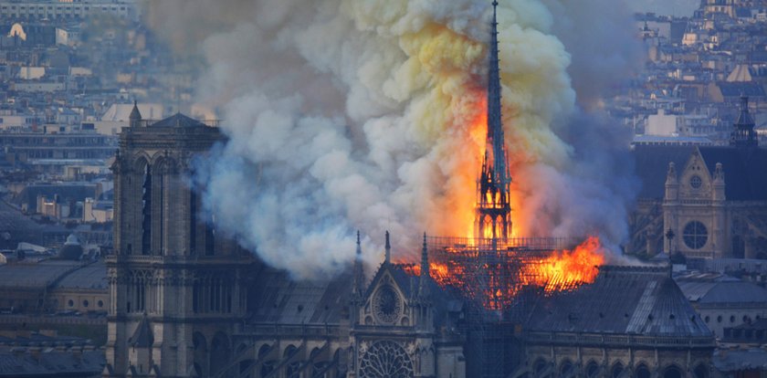 To spowodowało pożar katedry Notre Dame?