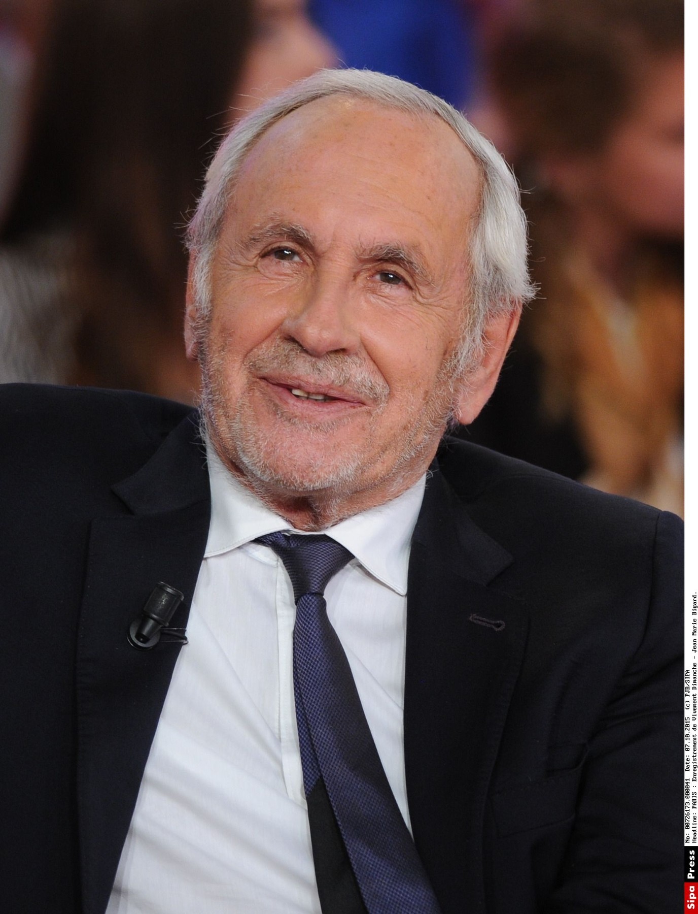 Francúzsky herec a moderátor Patrice Laffont.