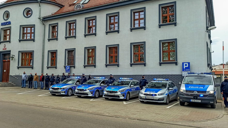 Policjanci z Drawska pomorskiego oddali cześć koledze, który zginął na służbie