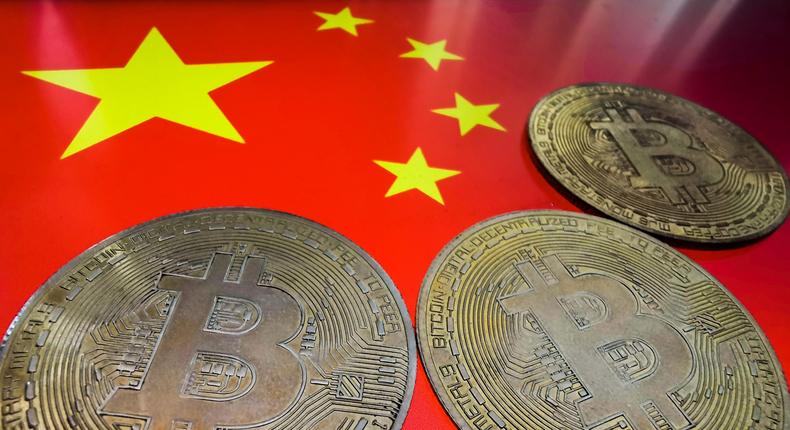 Bitcoin and China. NurPhoto/ Getty Images