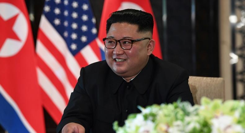 The UN condemned systematic, widespread and gross human rights violations in North Korea, whose leader Kim Jong Un is seen here