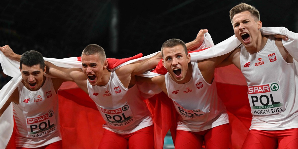 Brązowy medal polskiej sztafety 4x100 metrów!