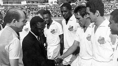 Pele in Nigeria in 1969