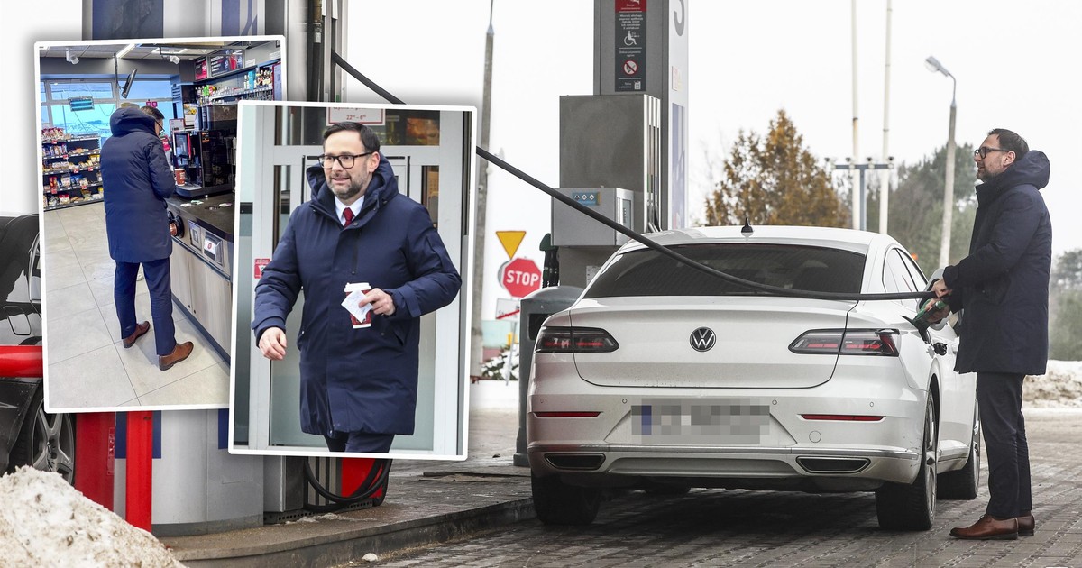 Przyłapaliśmy Daniela Obajtka na stacji Orlenu. Mamy tłumaczenie europosła PiS