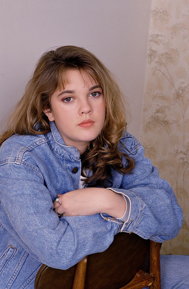 Drew Barrymore w 1989 r. 