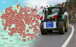 Protest rolników 20 marca. Oto 580 blokad. Nowa MAPA, objazdy i utrudnienia