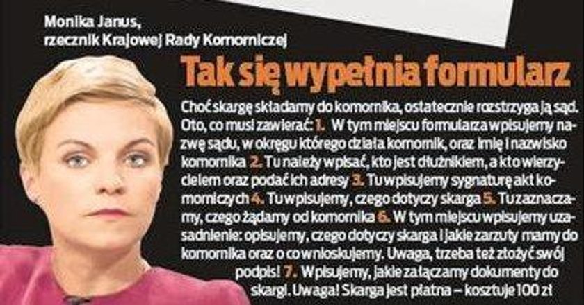 Tak złożysz skargę na komornika