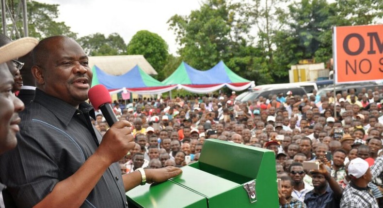 Rivers state Governor, Nyesom Wike