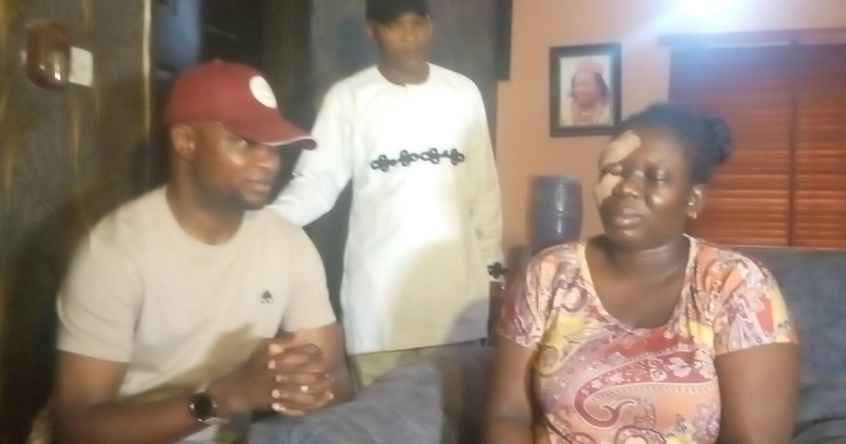 Jandor Visits Woman Injured During Election In Lagos | Pulse Nigeria