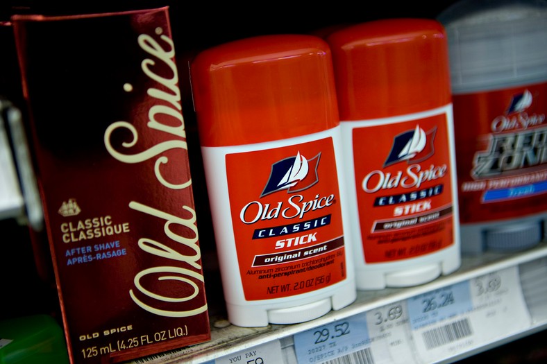 Old Spice, fot. Daniel Acker/Bloomberg