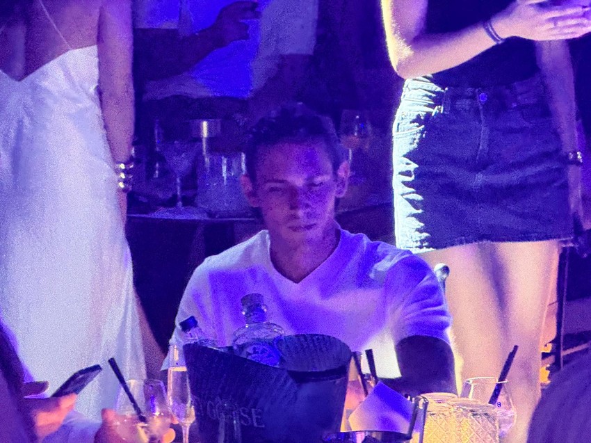 Dušan Mihajlović na nastupu Edite Aradinović