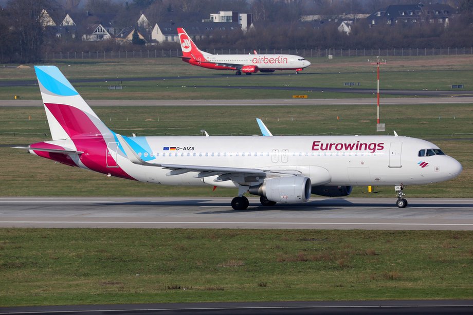 Najwięcej na przejęciu Air Berlin przez Lufthansę skorzysta jej tania linia - Eurowings