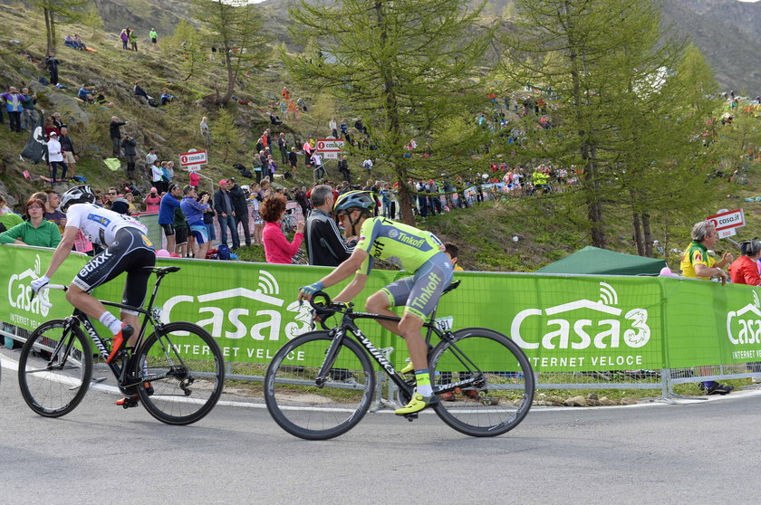 Polski kolarz ukończył Giro d'Italia na znakomitej pozycji