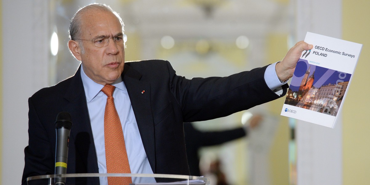 Jose Angel Gurria, sekretarz generalny OECD