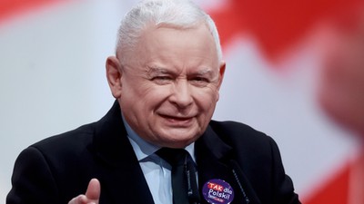 Prezes PiS Jarosław Kaczyński