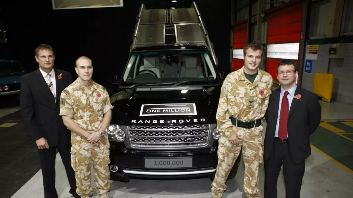 Land Rover wyprodukował już milion Range Roverów