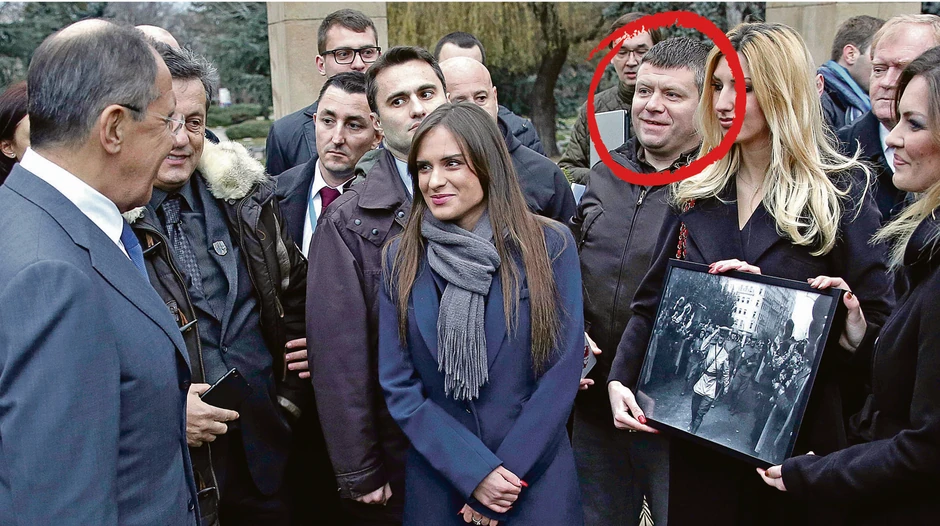 Nemanja Ristić (u krugu)