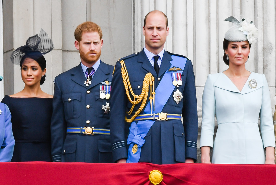 Meghan, Harry, William i Kate