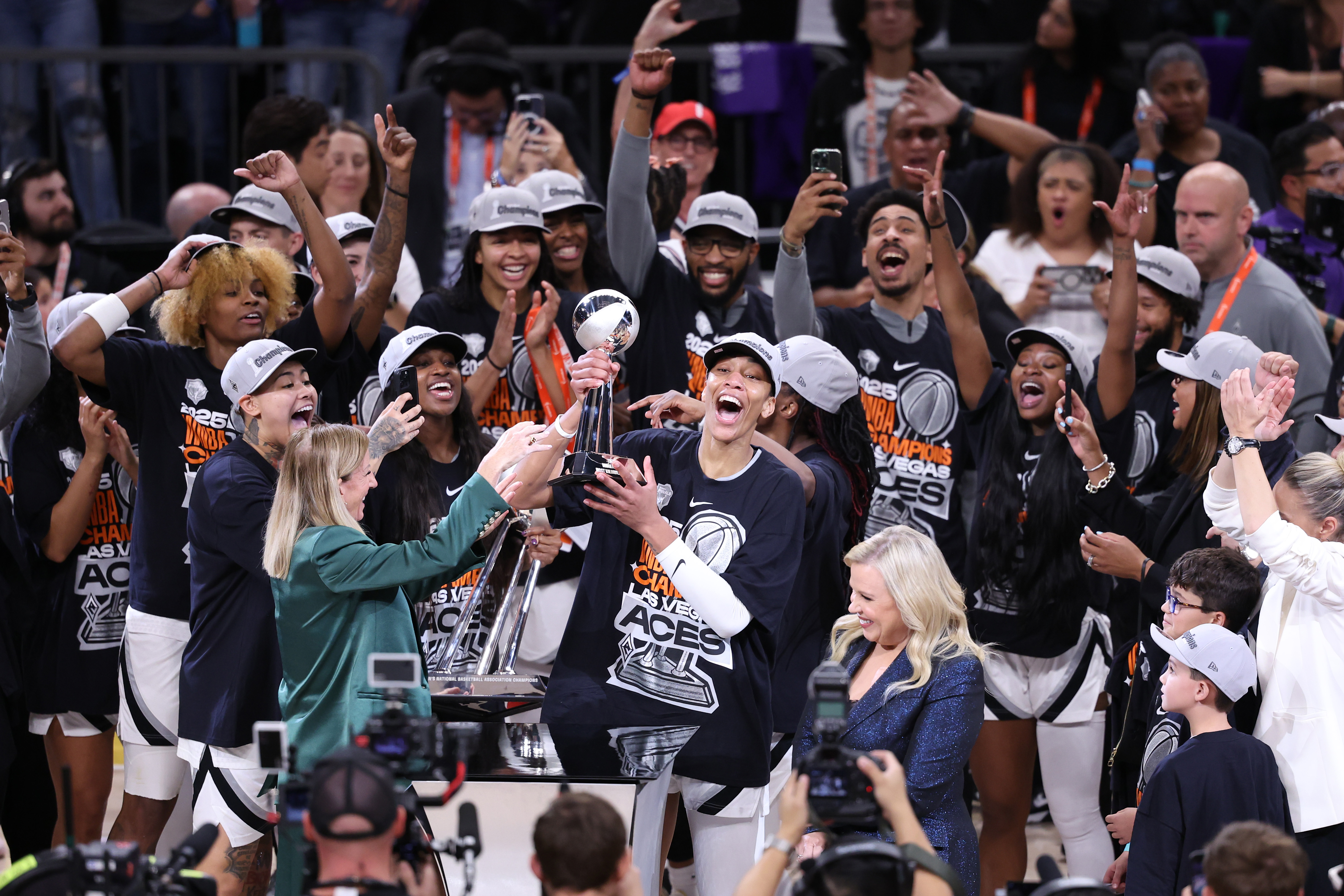 Las Vegas Aces sacrées championnes WNBA : sweep parfait en finale