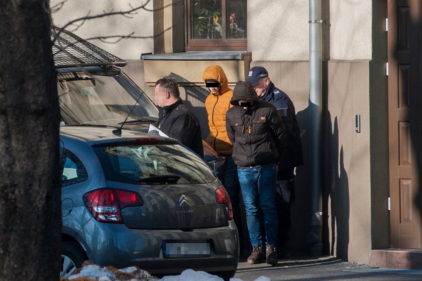 Kamil K. (19 l.) i Kamil K. (18 l.) w drodze do sądu