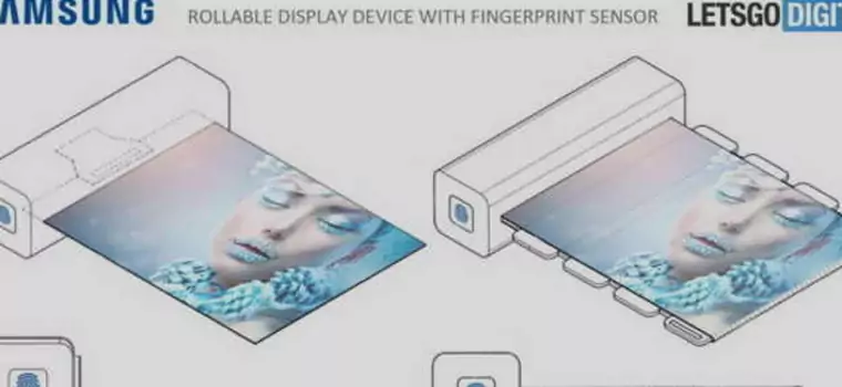 Samsung patentuje zwijany tablet z wyświetlaczem OLED