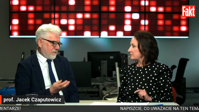 Jacek Czaputowicz w programie Fakt Live