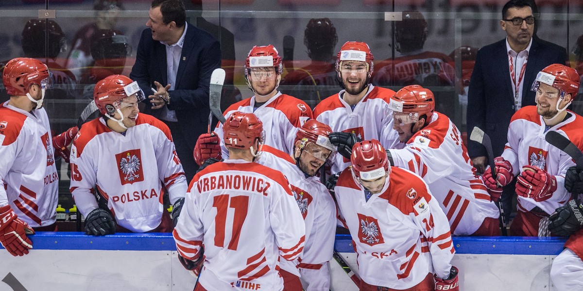 Hokej na lodzie. Turniej Trojmorza. Polska - Lotwa. 21.04.2021