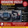 Ukradeno vozilo u Crnoj Gori