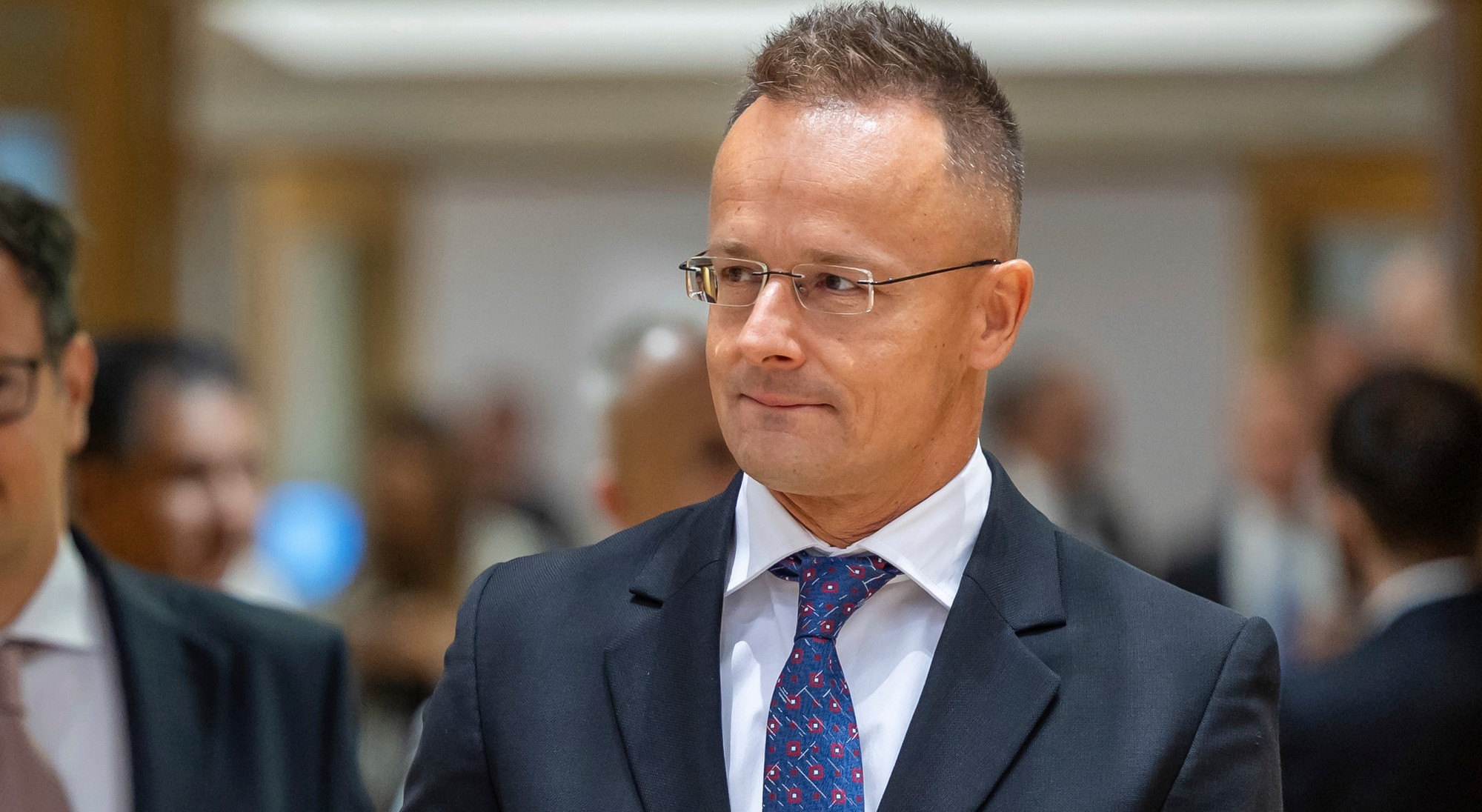 Maďarský minister zahraničných vecí Péter Szijjártó.