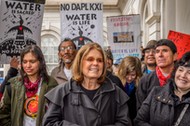 NYC: #NoDAPL Encampment march to City Hall