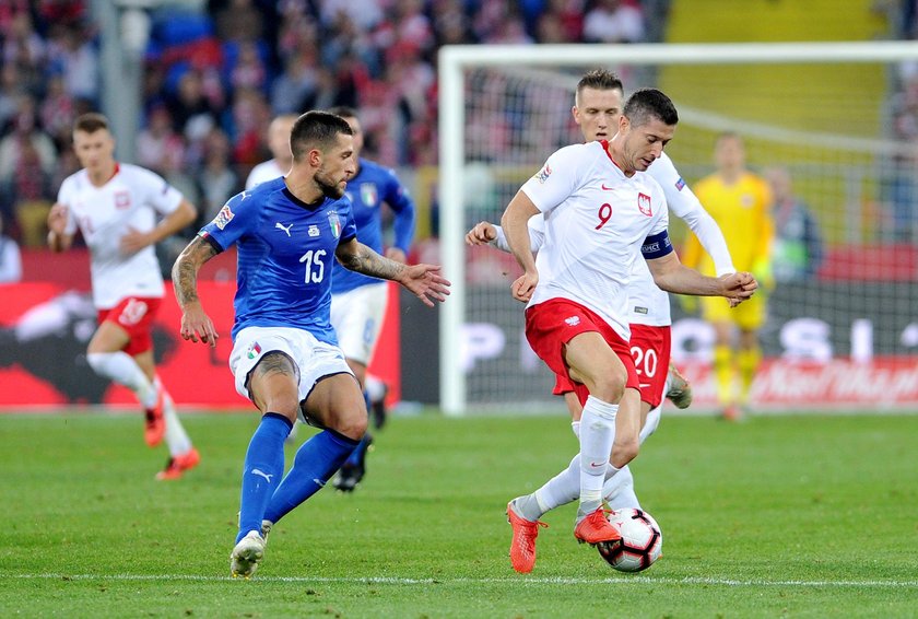 Polska - Wochy 0:1 w Lidze Narodów