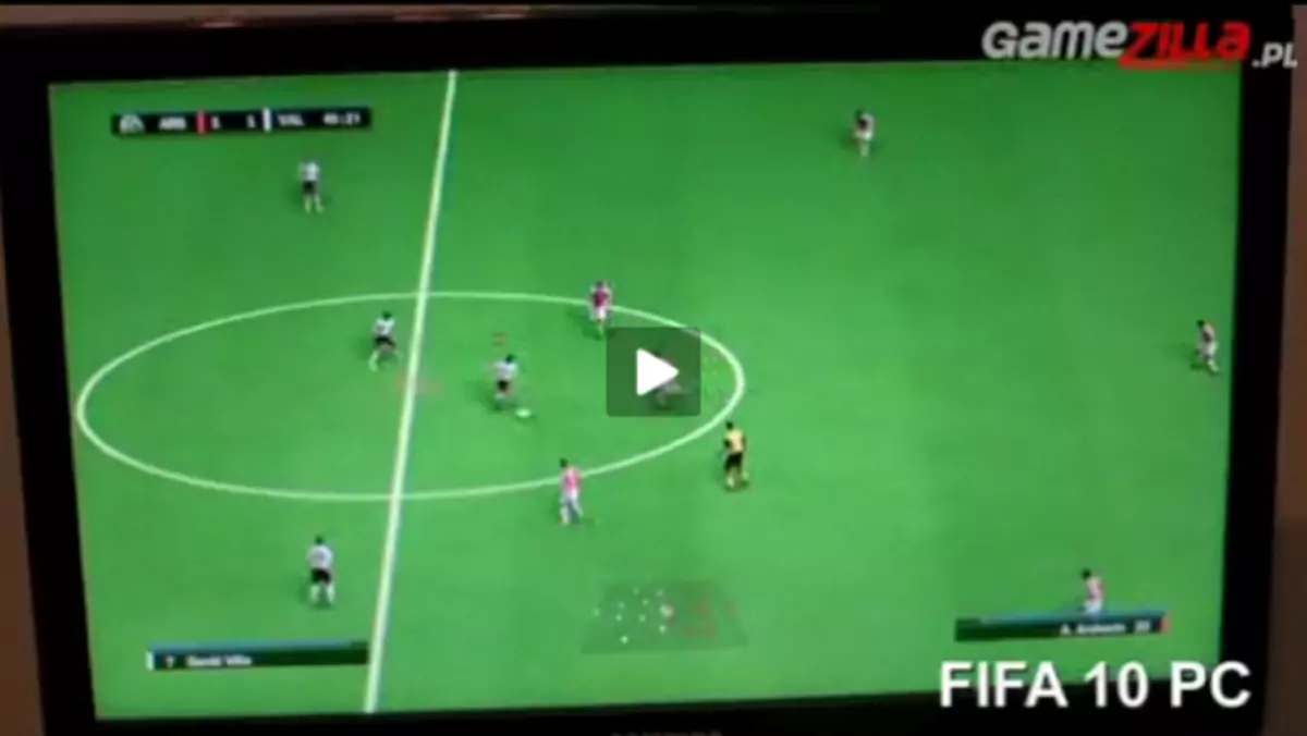 FIFA 10 PC vs FIFA 10 next-gen vs PES 2010 - porównanie [wideo]