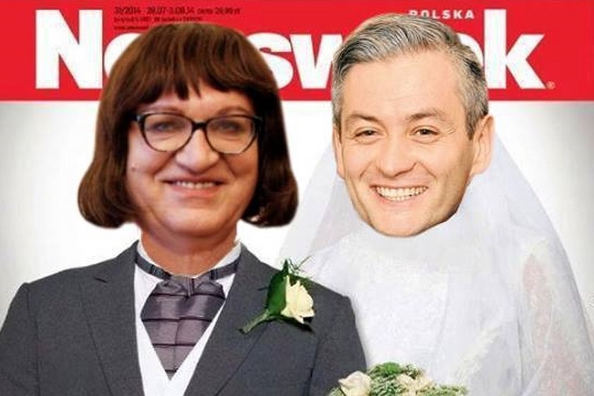 Parodie okładki Newsweeka