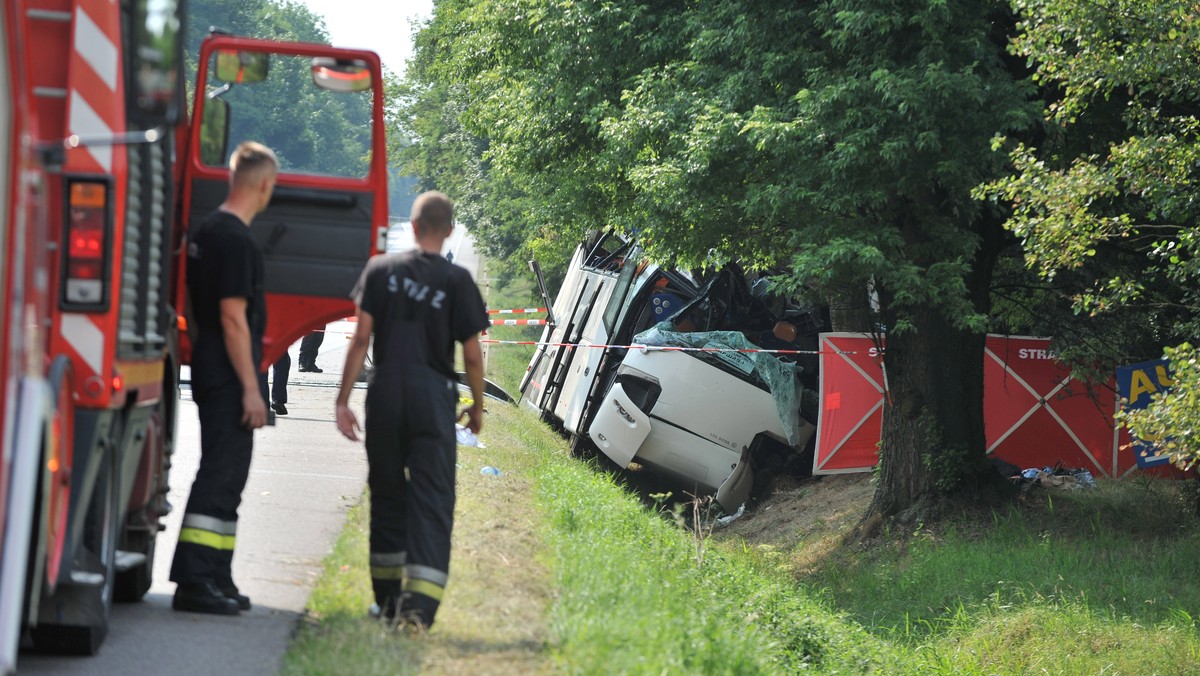 Wypadek pod Garwolinem